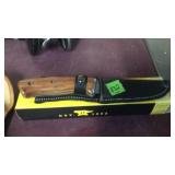 BUCK DEMASCUS STEEL KNIFE & SHEATH