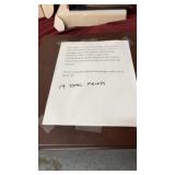 BINDER OF SIGNED DON BALKE WATER FOWL PRINTS