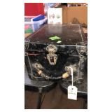 METAL STORAGE TRUNK W/ 72 PADLOCKS