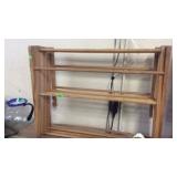 VINTAGE WOOD CLOTHES DRYING RACK
