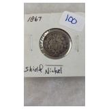 1967 SHIELD NICKEL