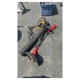 MCCOLLOUGH BLOWER & RED ELECTRIC STRING TRIMMER