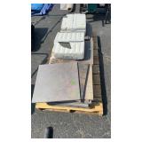 GROUP OF SLATE TILE