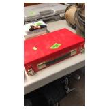 RUBBER SANDING DRUM SET IN RED CASE