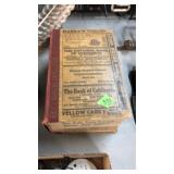 VINATGE ADDRESS DIRECTORY BOOK FOR SEATTLE 1940