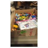 BX OF MINIATURE TOYS