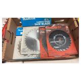 BX OF SAW BLADES-MISC SIZES