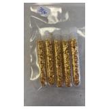 5 TUBES OF GOLD FLAKE