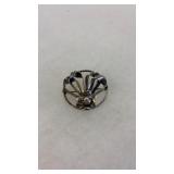 HAND MADE STERLING SILVER BROOCH