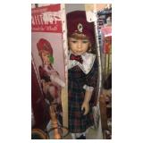 2 CHRISTMAS/HOLIDAY DOLLS