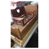 DOLL SWING & 2 DOLL BEDS