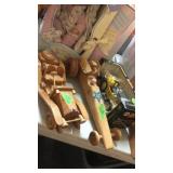 DIE CAST NAPA 1935 GENDRON LASALLE & 2 WOOD CARS