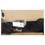 CALAWAY GOLF TRAVEL BAG, GRASS SHEARS & MUSIC CD'S