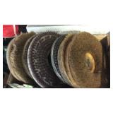 GROUP OF FLOOR BUFFING PADS