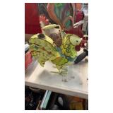 METAL ROOSTER WATERING CAN