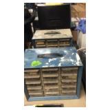 2 HARDWARE ORGANIZERS W/ CONTENTS