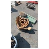 EDGING, BRUSH & RAIN GUTTER DOWN SPOUT TROUGH