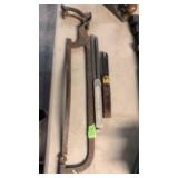 ANTIQUE HACKSAW & 2 STANLEY TOOLS