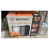 MASTERBUILT ELECTRIC  FRYER-STEAMER-BOILER W/ BOX&