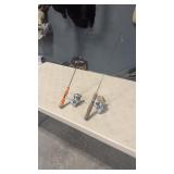 FENWICK AND PANNIE STOPPER ICE FISHING POLES W/ RE
