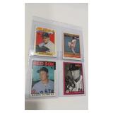 4 - ROGER CLEMENS BASEBALL CARDS