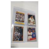4 - WILL CLARK BASEBALL CARDS