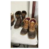 LL BEAN GORTEX & SOREL WINTER BOOTS SZ 10
