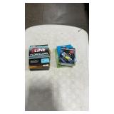 GROUP OF ASSORTED 8LB FISHING LINE