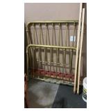 BRASS VTG DOUBLE BED