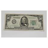 1934 $50 NEW YORK FED RESERVE NOTE
