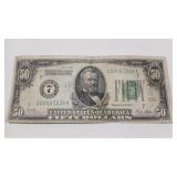 1928 $50 CHICAGO FED RESERVE NOTE