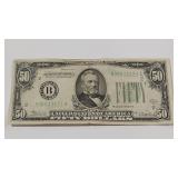 1934 $50 NEW YORK FED RESERVE NOTE