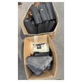 GROUP OF DOCK CORNERS AND CLEATS