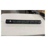 MATTE BLACK AR RIFLE RAIL