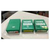 3 RCBS RELOADING DIES .338 WIN, .357 MAG AND .257