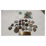 VTG MARBLES  & TREASURE FOUND METAL DETECTING