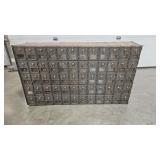 60 ANTQ WALL POSTAL BOXES