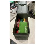 APPROX 80 ROUNDS OF 30-06 SPRG AMMO IN METAL AMMO