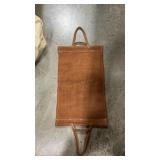 LEATHER LOG CARRIER