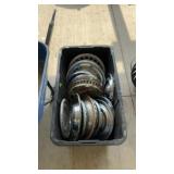 GROUP OF ASSORTED VINTAGE HUB CAPS