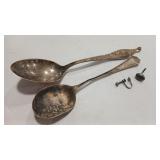 STERLING METAL DETECTOR SPOONS
