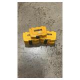 5 PARTIAL DEWALT DRILL BIT SETS