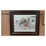 CM RUSSELL FRAMED PRINT