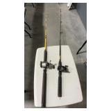 2 DEEP WATER FISHING POLE AND REEL COMBOS
