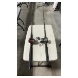 2 HD DEEP WATER FISHING POLE AND REEL COMBOS
