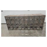 20 ANTQ WALL POSTAL BOXES