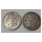 1897 O & 1901 O MORGAN DOLLARS