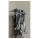 14 PC DURALAST WRACHETING WRENCH SET, ASSORTED SZS