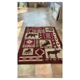 WOODLAND THEME AREA RUG