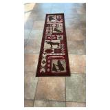 WOODLAND THEME RUNNER RUG